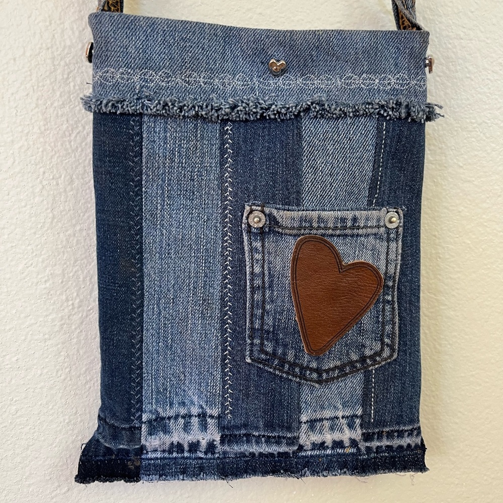 Upcycled Levi Denim Purse